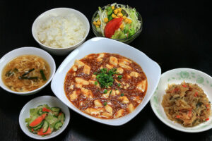 Ｃランチ　麻婆豆腐　(マーボー豆腐)